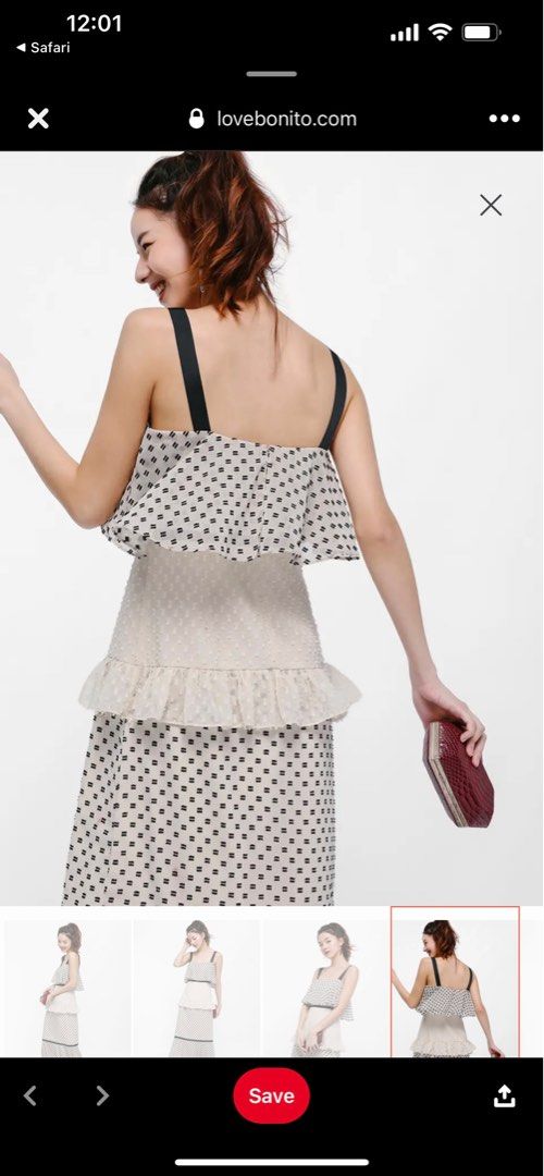 Love Bonito Aurora Layered Ruffle Dress