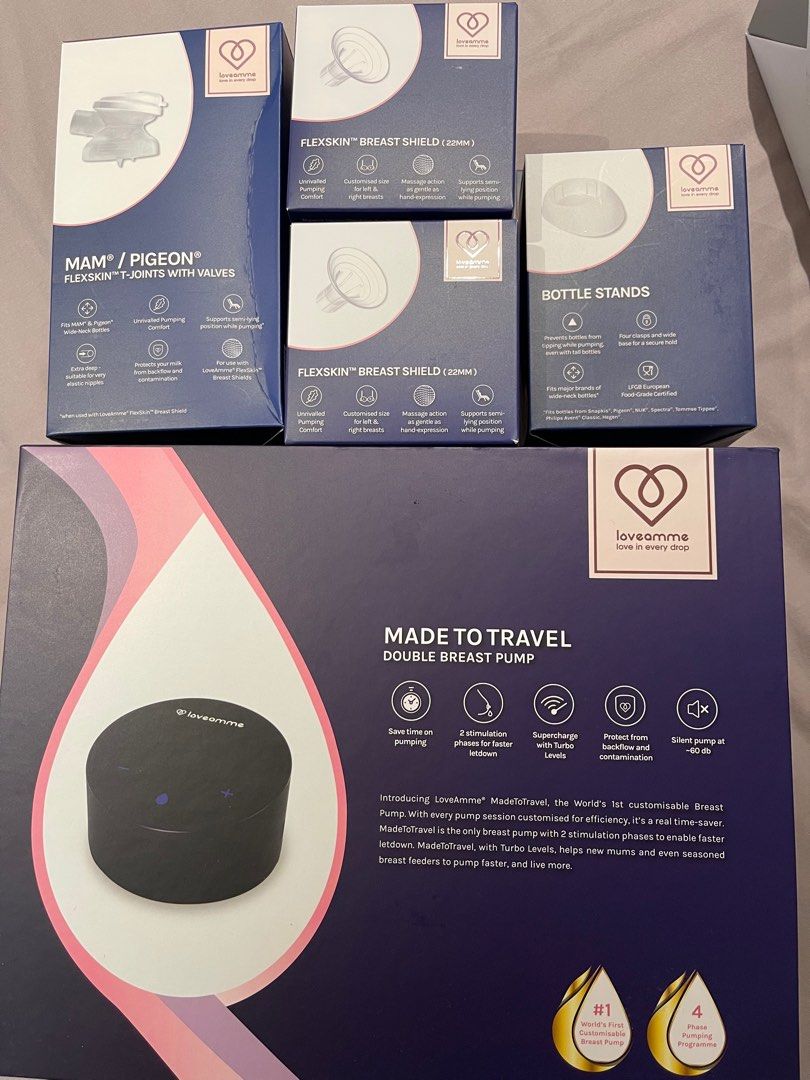 MadeToTravel Double Breast Pump (Bundle) – LoveAmme