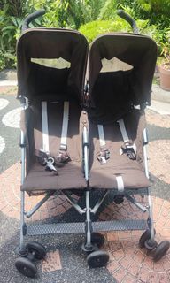 Mclaren Twin Side by Side Stroller