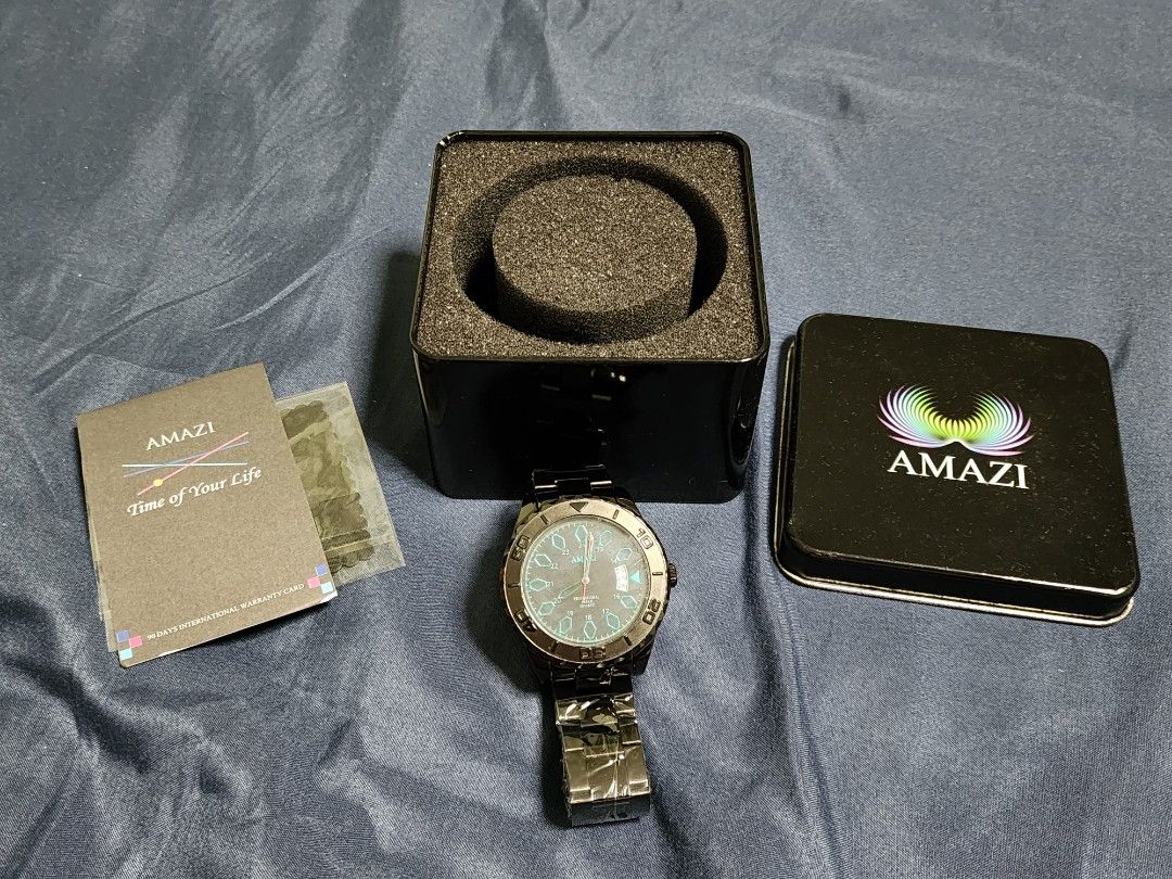 Mens black watch sale best sale