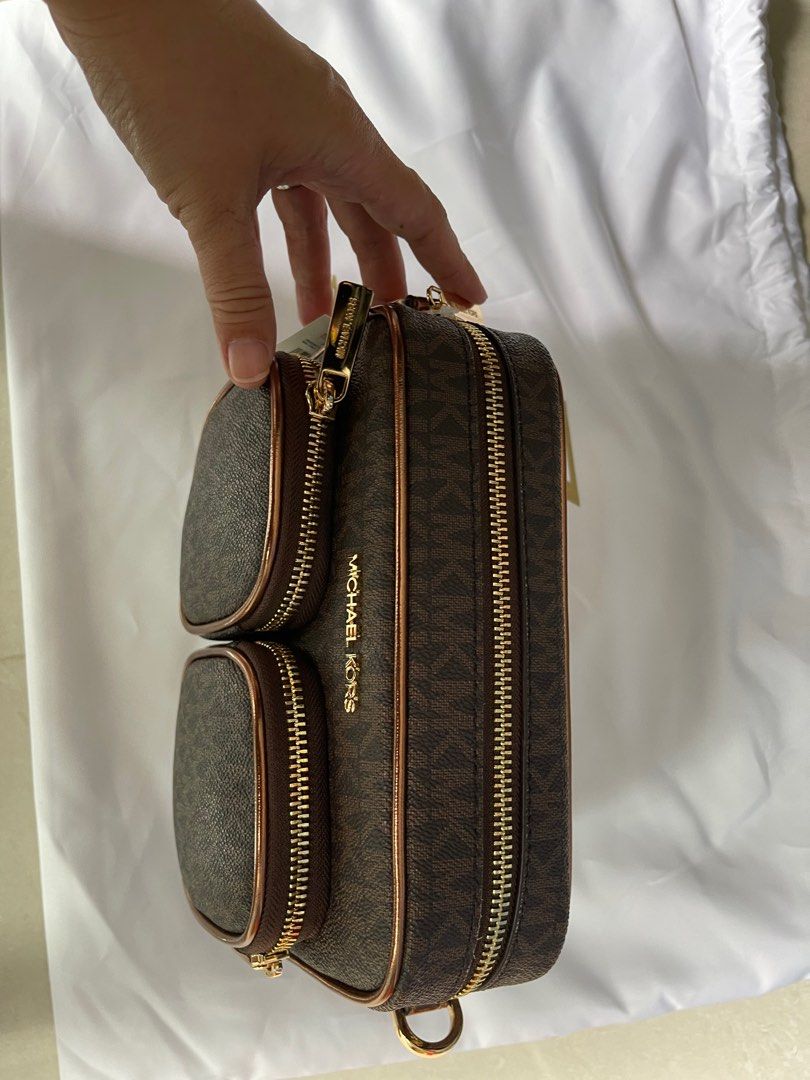 mk brown crossbody