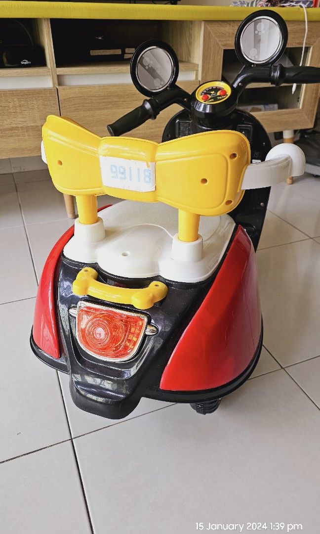 Electric deals tricycle toy