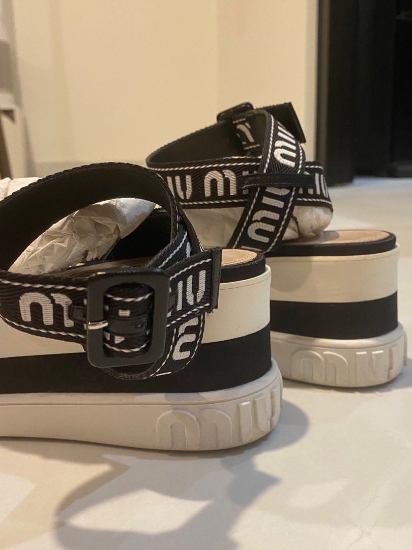 miu miu wedge sneakers