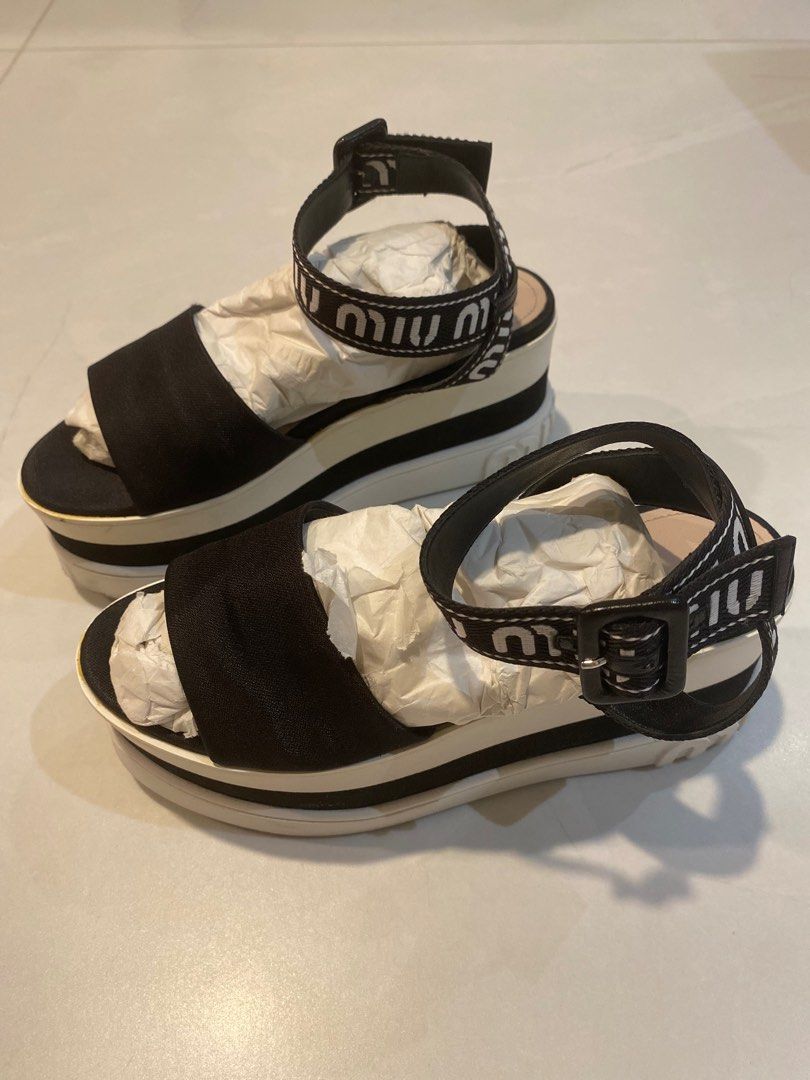 miu miu wedge sneakers