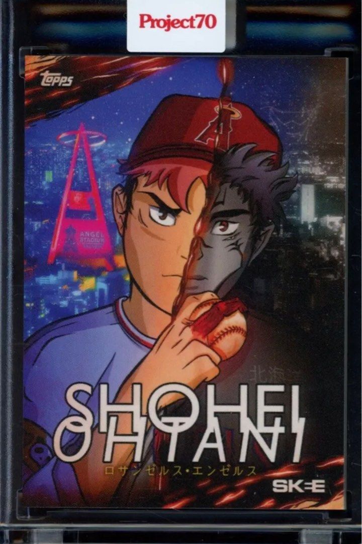MLB大谷翔平 二刀流球員卡Topps Project 70 #324 Shohei Ohtani 咒術迴戰