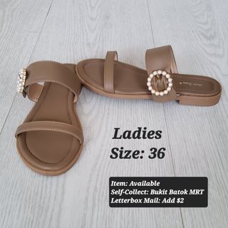 Ladies slippers size 2 for sale on sale