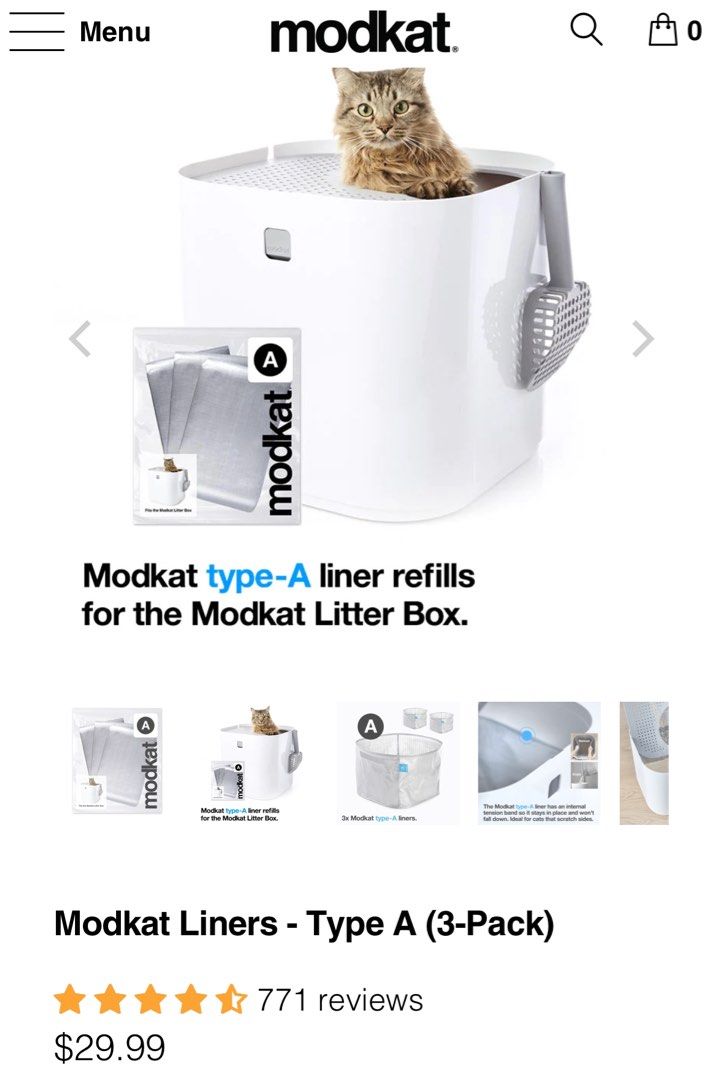 Modkat liner refills store