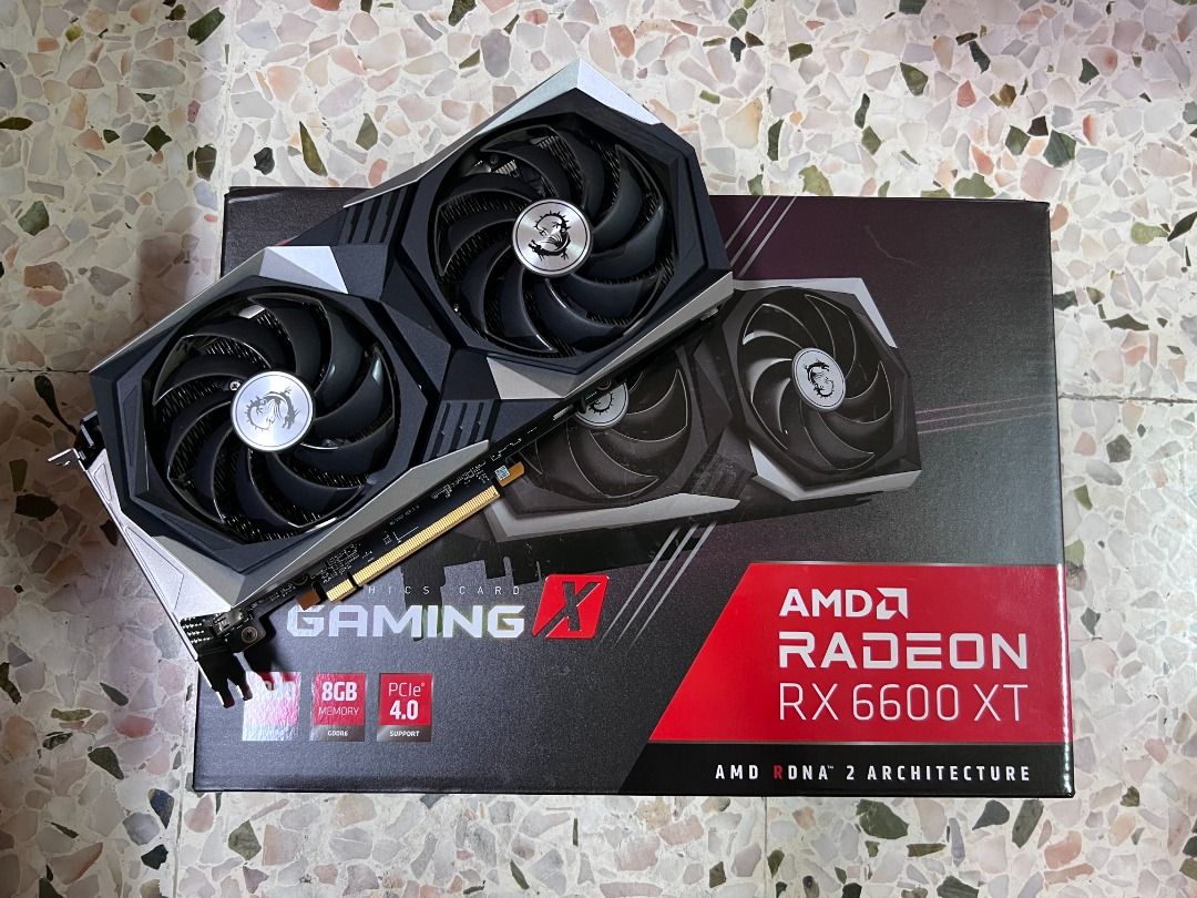 AMD Radeon RX6600XT 中古 MSI RX6600XT 8GB 中古美品