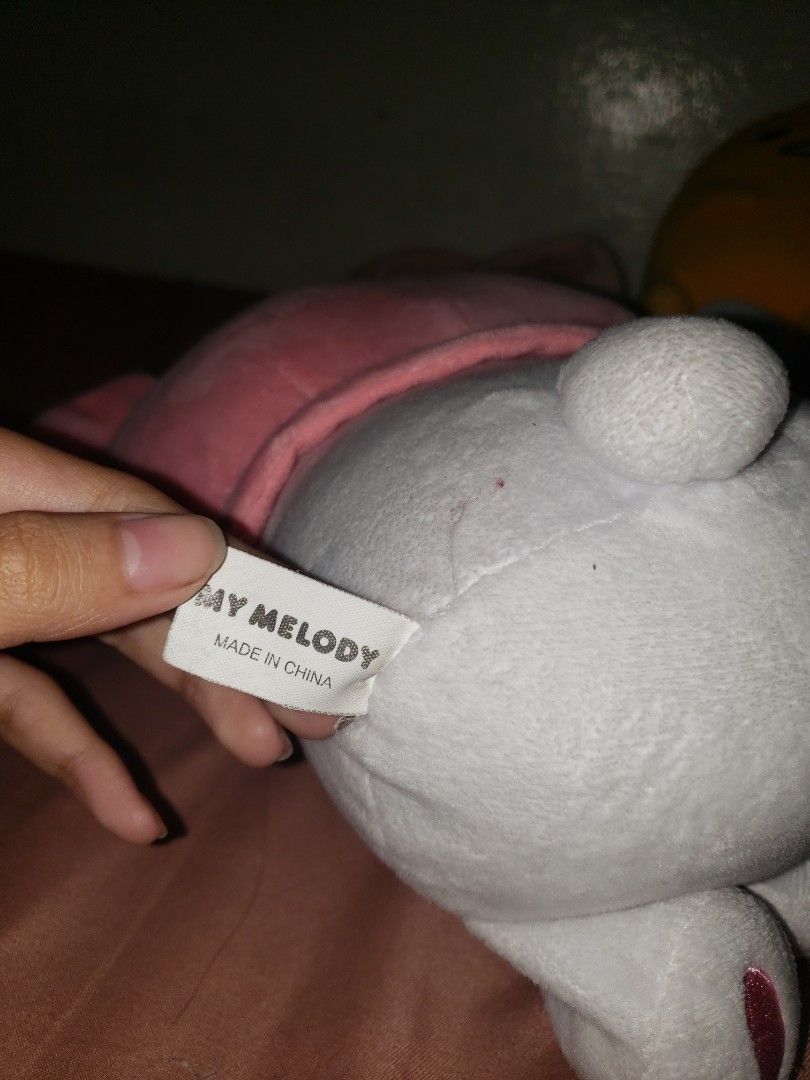 My Melody Plushie Sanrio (Category: Plushies & Soft Toys) located in Manila. Submitted by borahaemi10738 (Listing ID 1280632665, Image 3). Description: .