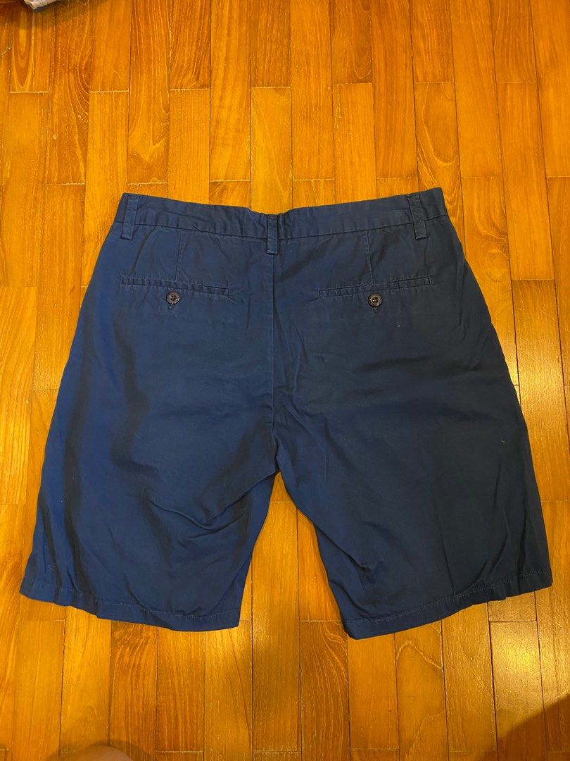 Mens dark new arrivals blue shorts