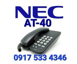 NEC PABX Telephone AT40 Analog pbx supply wiring intercom data networking