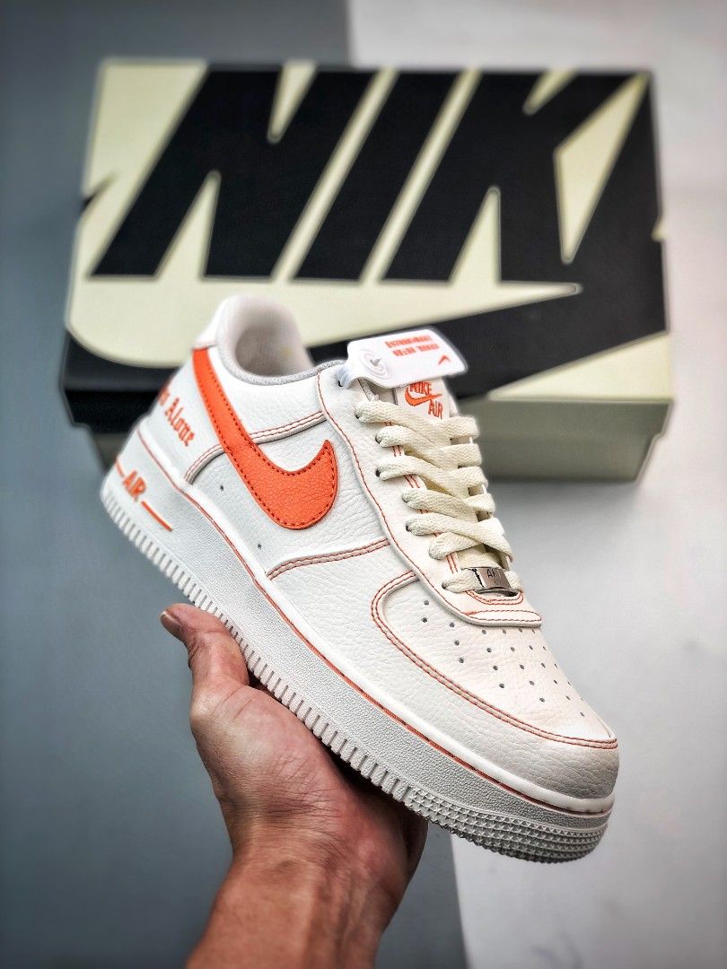 Nike Air Force 1 Low Off White Orange shoes Men s Fashion
