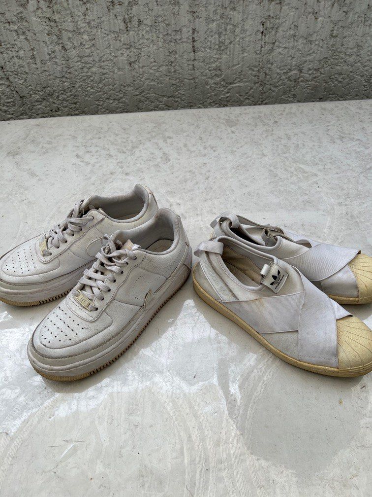 Nike Air Force Jester Adidas Slip On