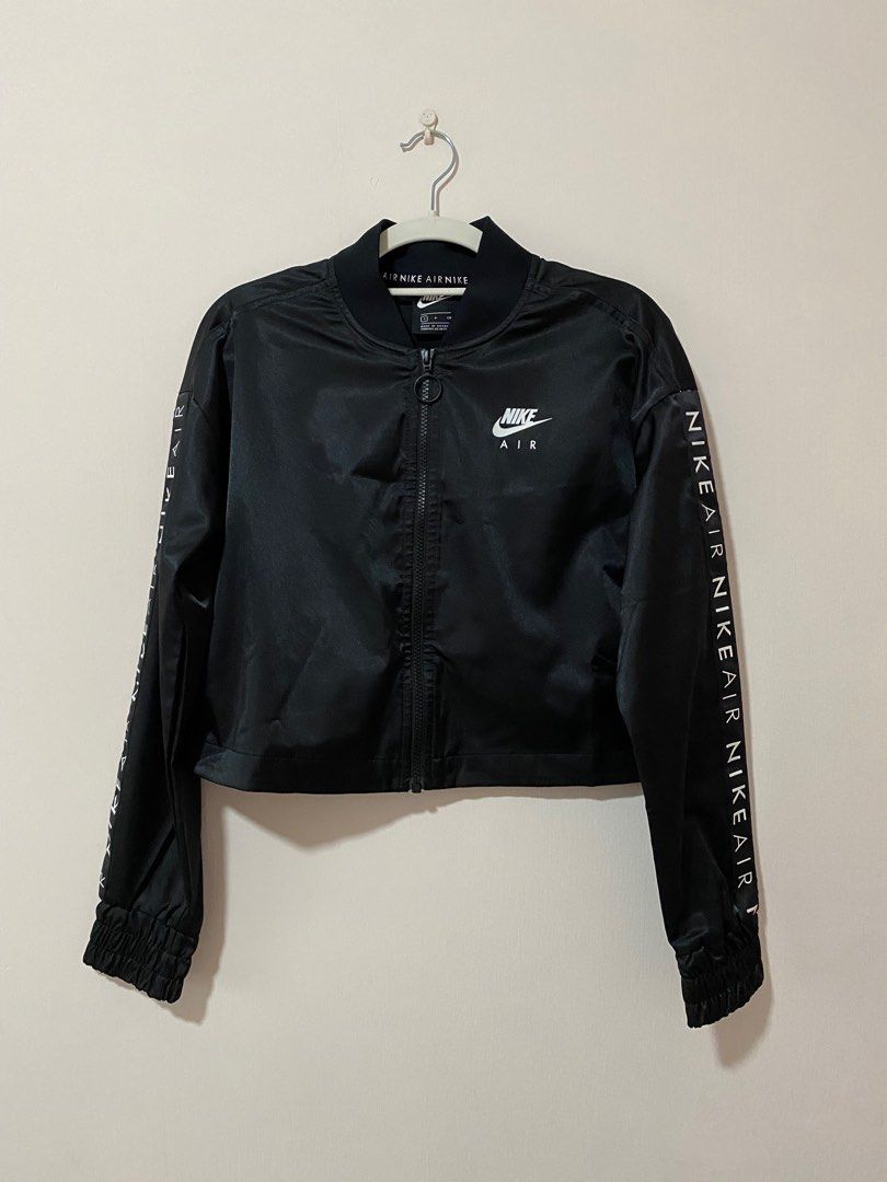 nike air satin jacket