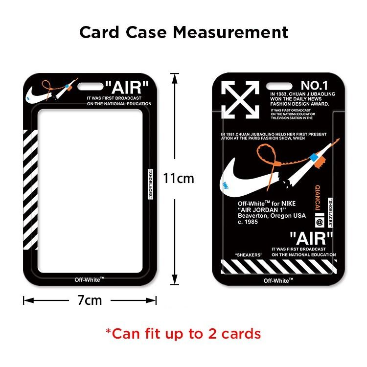 Nike ID Card Card Holder Name Tag Lanyard Keychain Street Wear Card