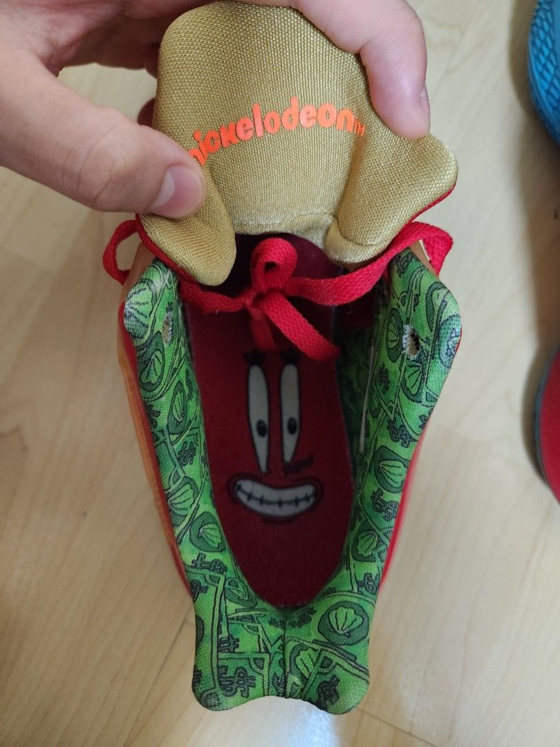 kyrie irving mr krabs shoes