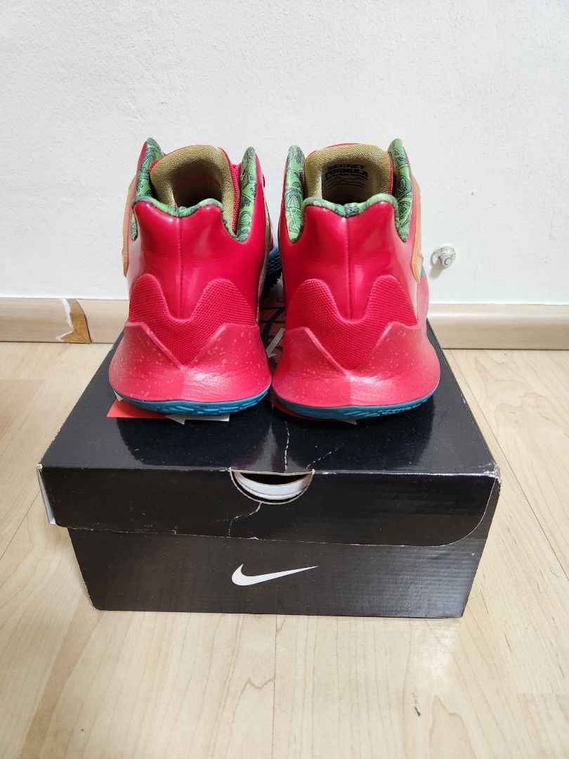 kyrie spongebob shoes mr krabs