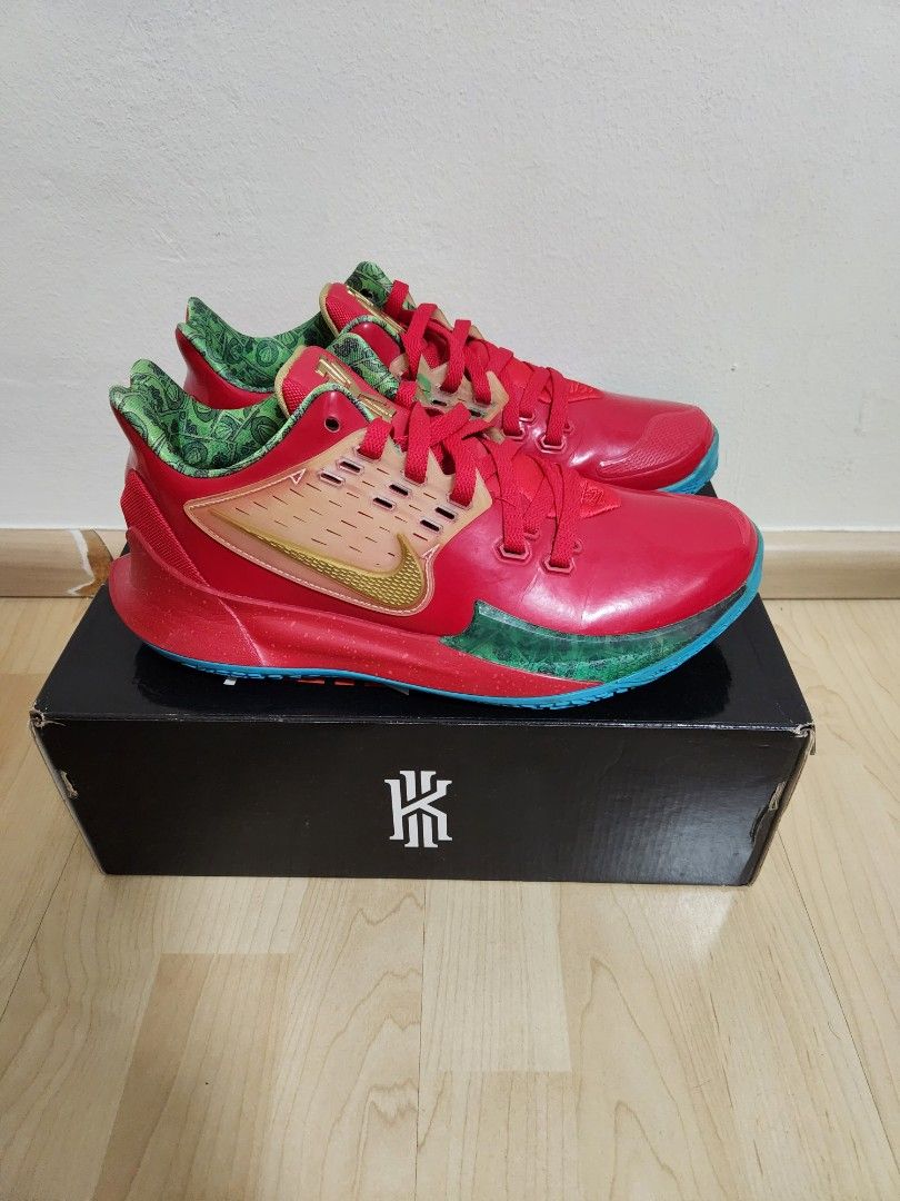 kyrie spongebob shoes mr krabs