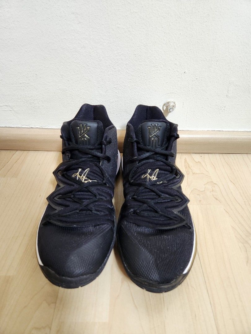 Nike Kyrie 5 Metallic Gold Basketball Shoes Men s Fashion
