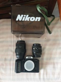 Nikon D5300 with 18-55mm kit lens (box), Photography, Cameras on Carousell