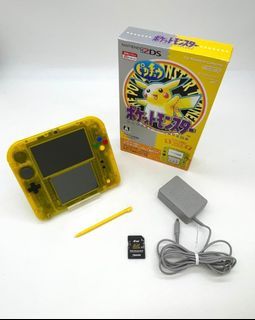 Nintendo 2DS “Pokemon Pikachu” Limited Pack [Extremely Good Condition]