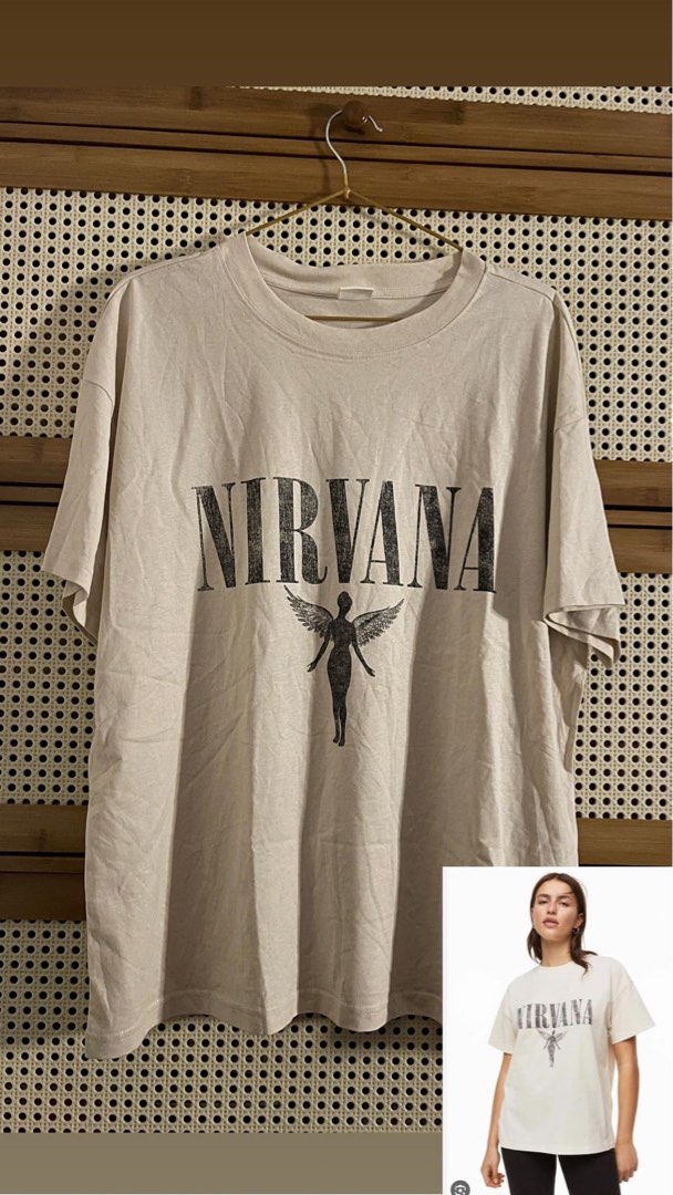 Nirvana, Women's Fashion, Tops, Shirts on Carousell