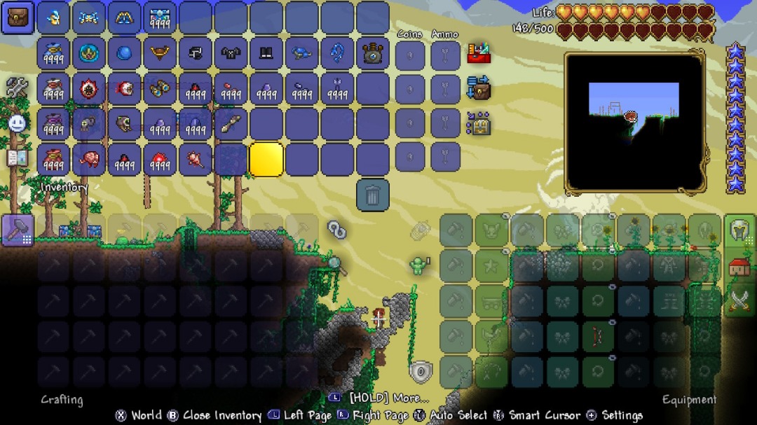 Terraria store bubble gun