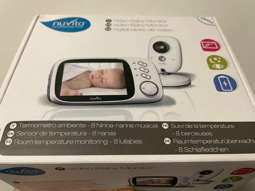Nuvita video 2025 baby monitor