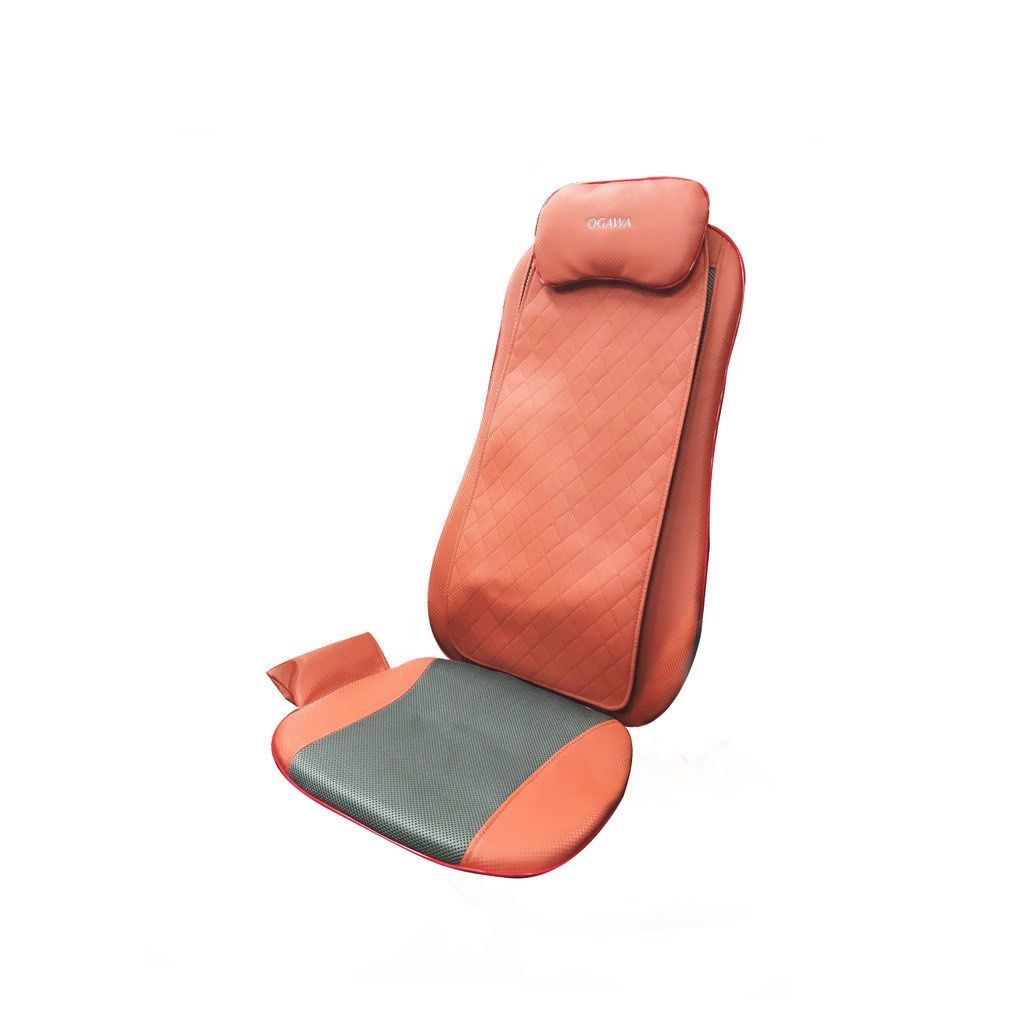 Ogawa XE Prime Mobile Seat Massager Fox Red Health Nutrition