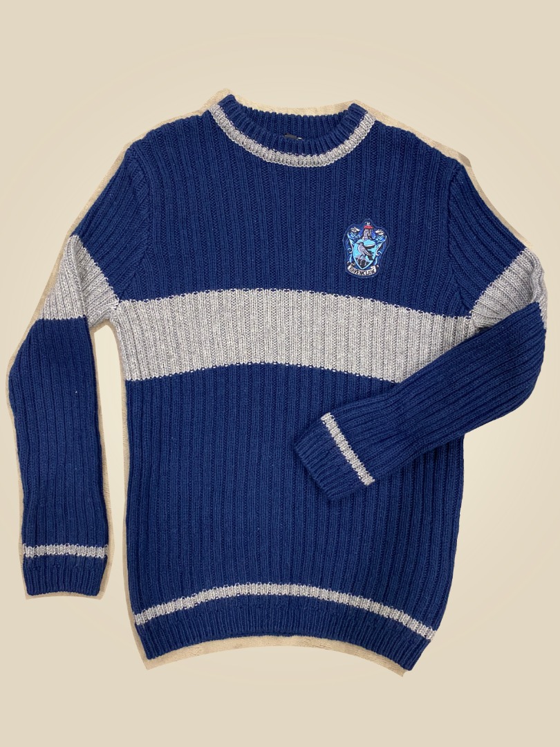 Harry potter quidditch sweater ravenclaw hotsell
