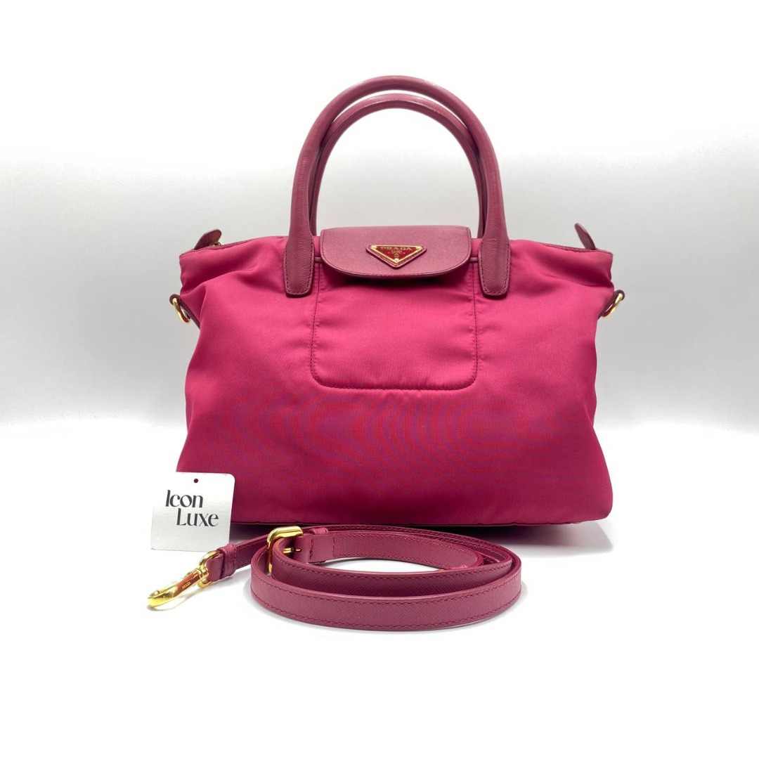 P3035 Prada Tessuto Saffiano Ladies 28.5cm Luxury Bags
