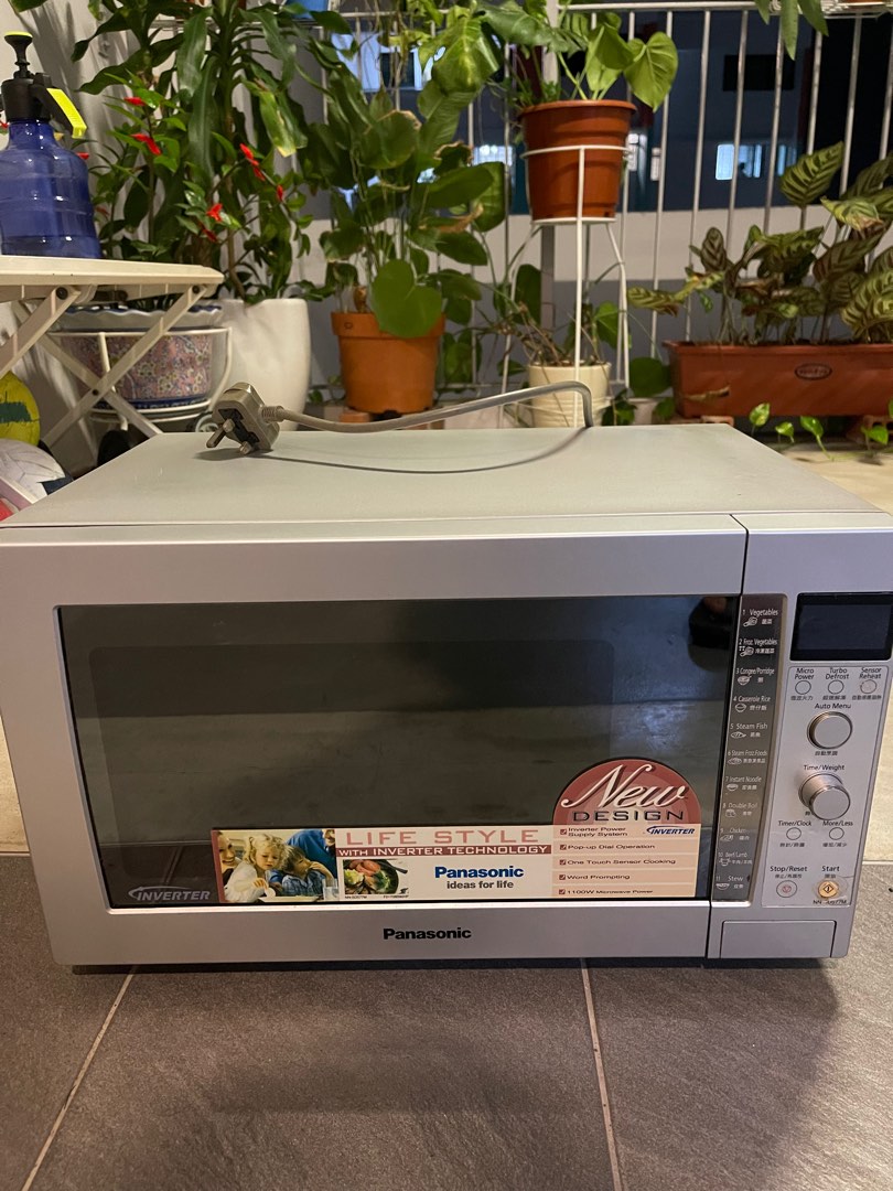 Panasonic Inverter Microwave plate not turning, TV & Home Appliances