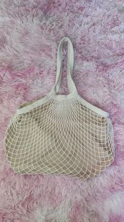Personalized Aesthetic Beach Net bag with dettachable cloth