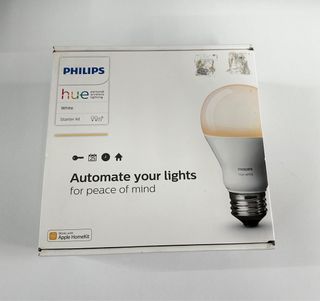 Philips Hue E27 Wireless Lighting Starter Kit, White - 929001137017