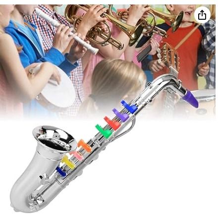 Mini hot sale saxophone toy