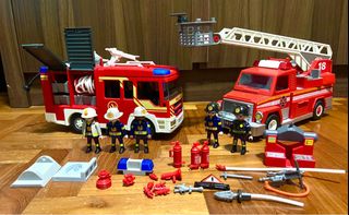 PLAYMOBIL 71194 City Action Fire Truck, Toys & Character