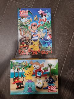 Puzzle 4x100 Pokémon, 100 pieces