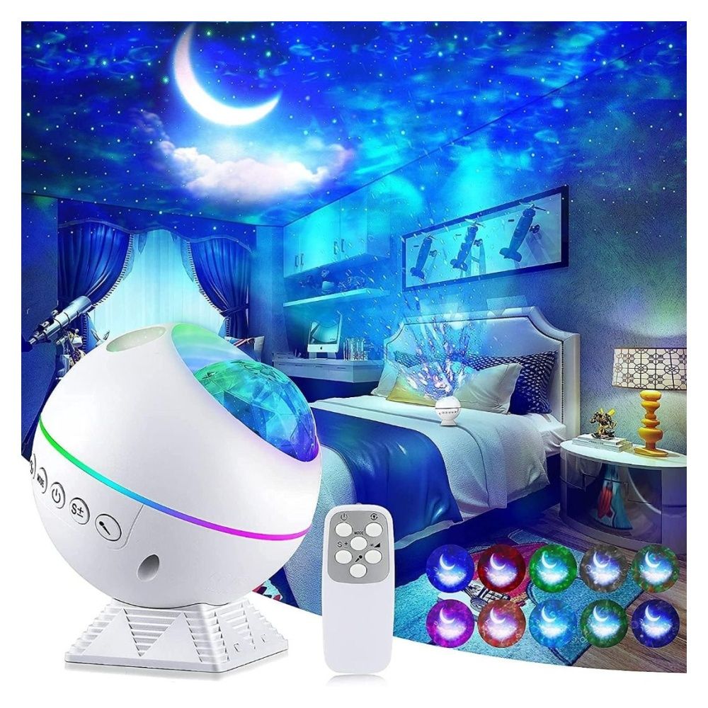 Portable Star Projector, Night Light Projector with Remote Control, LED  Nebula Cloud, Moon, Super Silent, 360° Magnetic Base for Bedroom, Car,  Party Decoration, Game Rooms, Babies & Kids, Baby Nursery & Kids