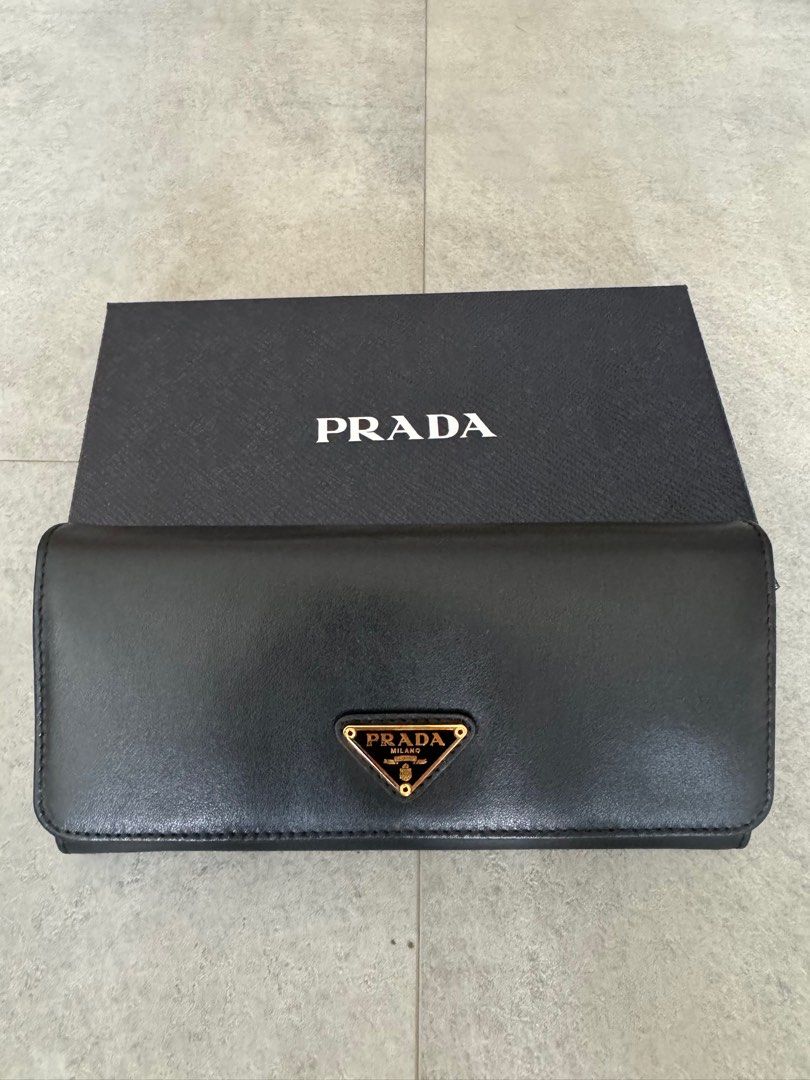 Prada Portafoglio Pattina Wallet