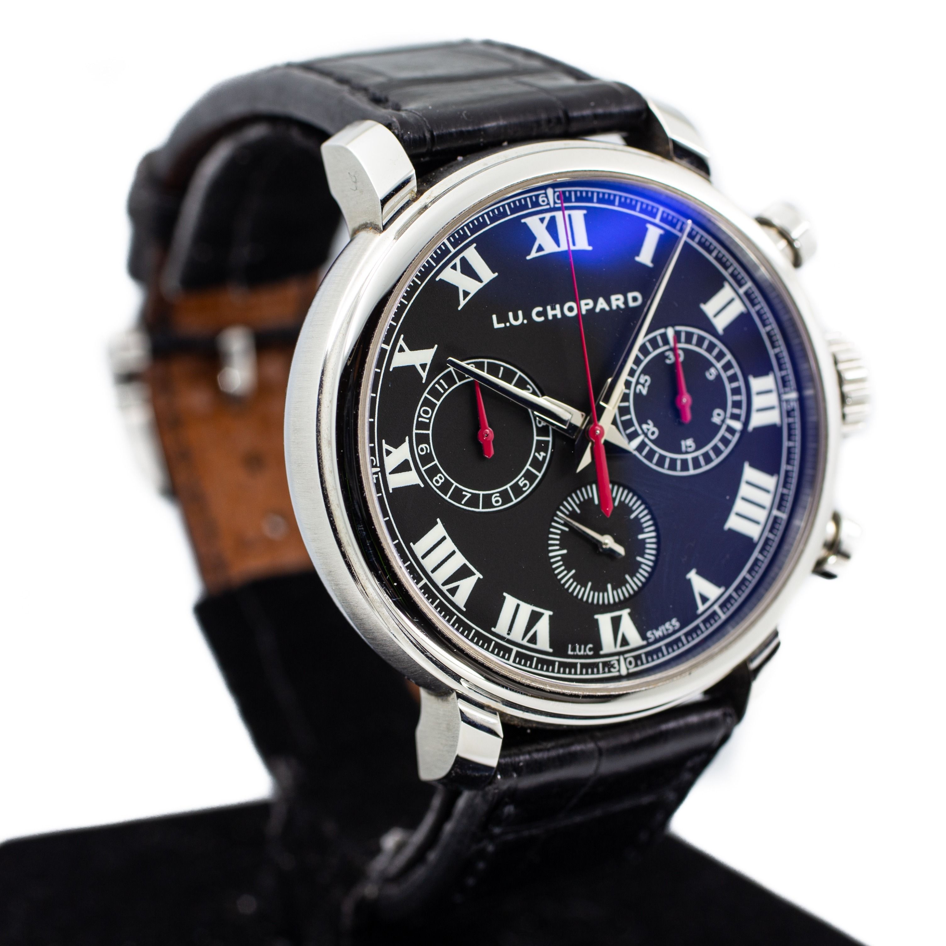 Preowned L.U. Chopard 1963 Chronograph PuristS Edition in Steel