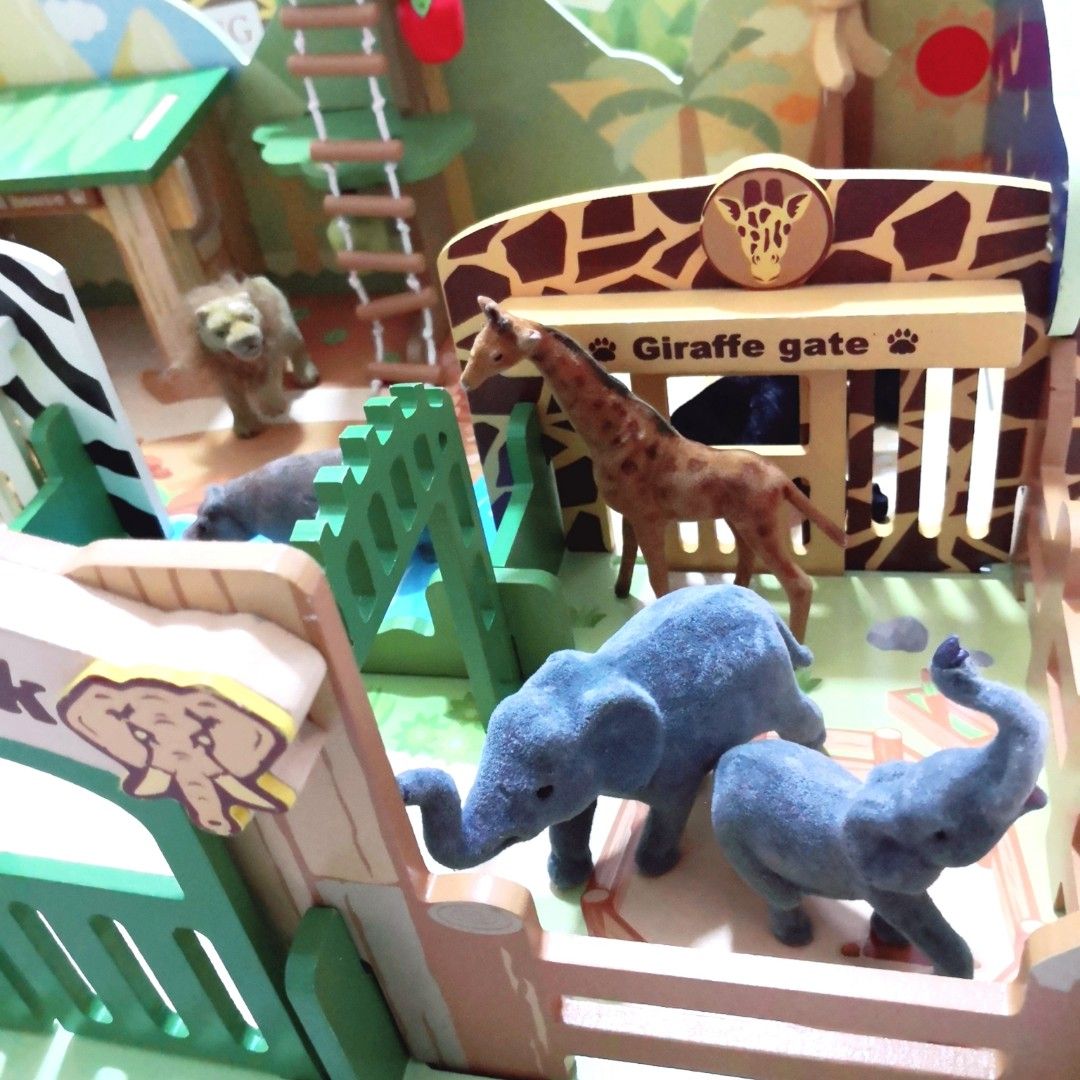 Pre owned Mother Garden Wooden Safari Park Hobbies Toys Toys