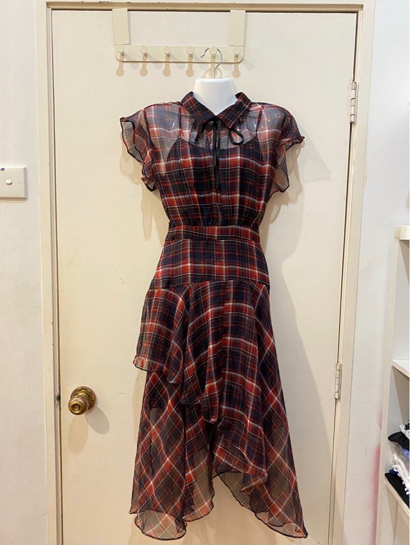 Printed chiffon dress, Women's Fashion, Dresses & Sets, Dresses on ...