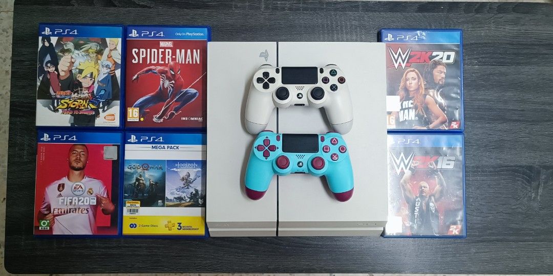 Ps4 500gb fifa 20 bundle cheap with second dualshock 4 controller