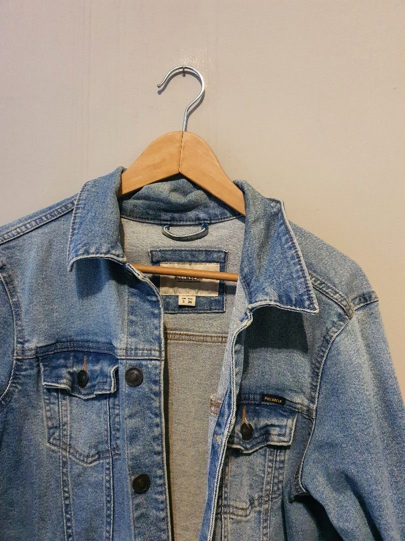 Jaket jeans pria pull and bear outlet