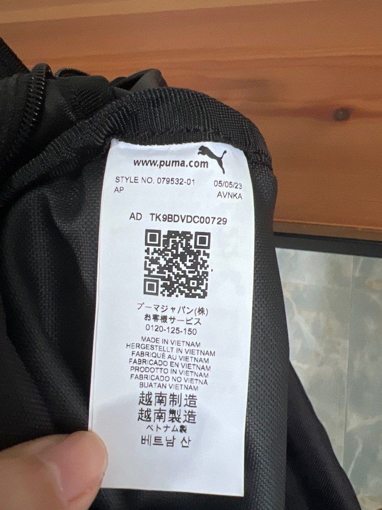 Acnjj Rn62200 Puma Acnjj Bag Puma Bags Puma In Collaboration With Neil  Barrett Black Purse