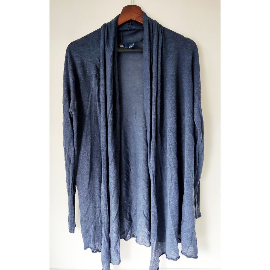 RALPH LAUREN Linen Open Cardigan Men s S Men s Fashion Coats