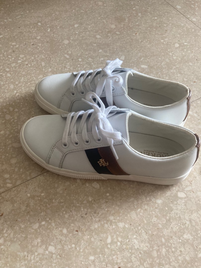 Leather Ralph Lauren sneakers Women s Fashion Footwear Sneakers