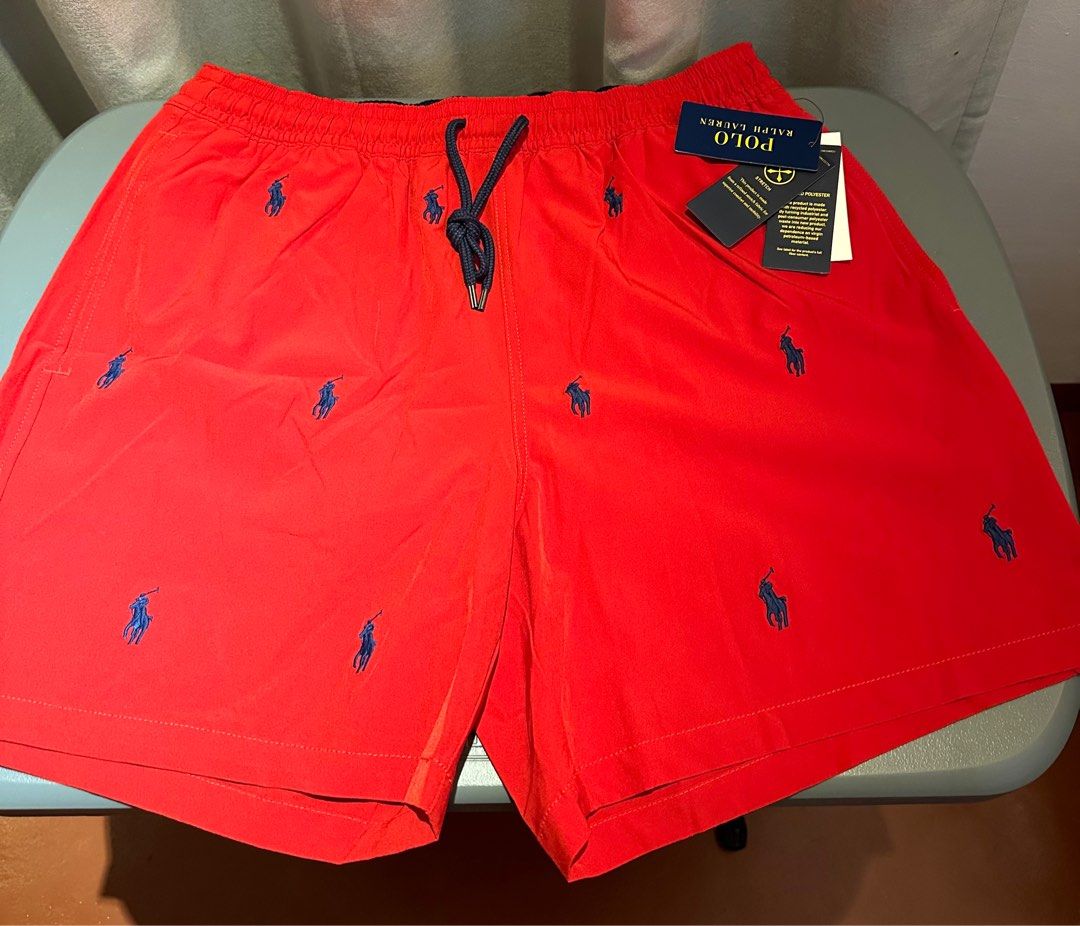 Ralph Lauren Swim Shorts (Category: Swim Trunks & Board Shorts) located in Lucena. Submitted by shoti168 (Listing ID 1280668045, Image 1). Description: Ralph Lauren Swim shorts (Strech fabric,soft touch,making it cool to wear) Size: Large (can fit waist 30-35) Length: 17” Leg Opening: 12” No to low baller please, mall priced 4k+. .
