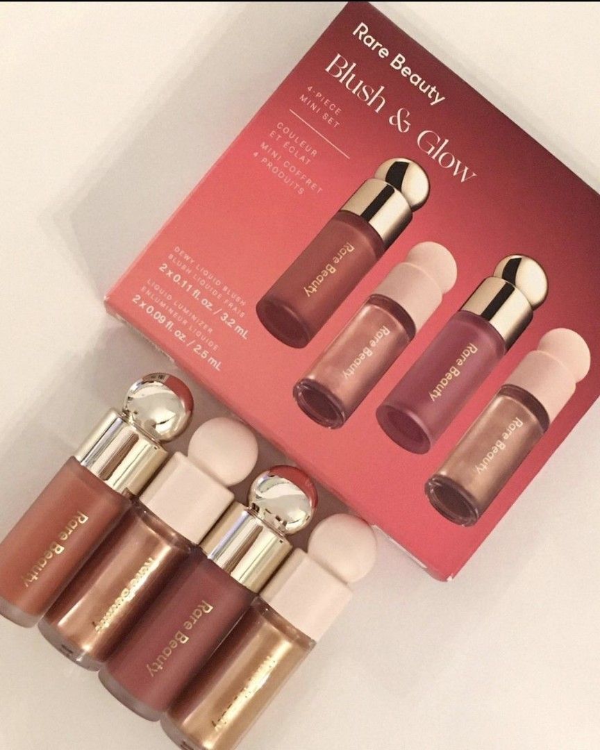 Rare Beauty - Blush & Glow 4pc Mini Set