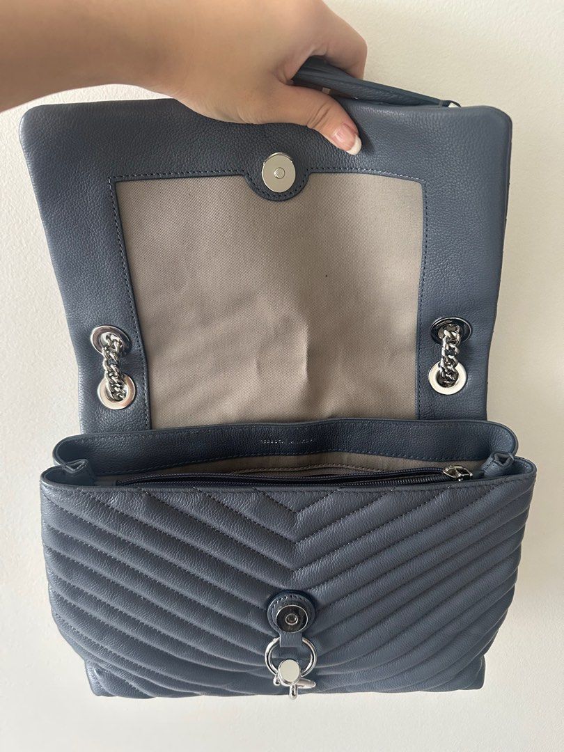 Rebecca minkoff edie sales flap shoulder bag black